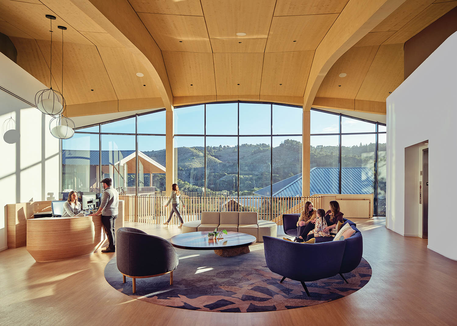 sitting area inside Ohana campus center